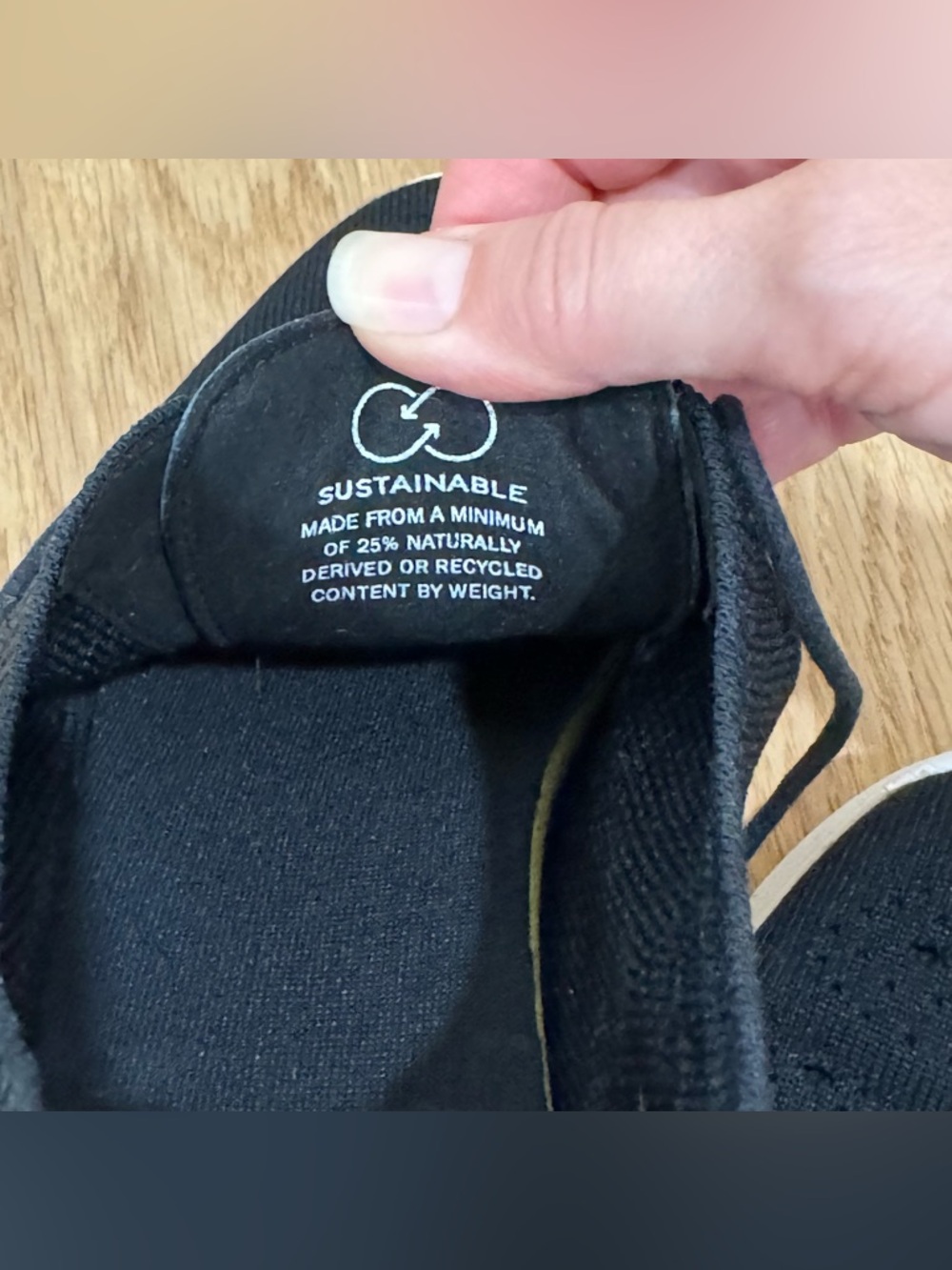 Cole Haan Women's ZERØGRAND Meritt Stitchlite Oxfords Sz 7.5 black knit sneakers - Picture 10 of 11